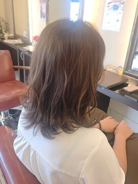 アリーナ 緑が丘店(arena) ヌーディベージュの透け感ハイライト(N)