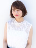 ネイヴィル オモテサンドウ(navile omotesando)&nbsp;【yuka】フォギーベージュアッシュカラー×ボブ20代30代髪質改善