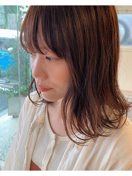 ヘアメイク ミッカ(HAIR MAKE MICCA) orange beige◎杉浦 恵