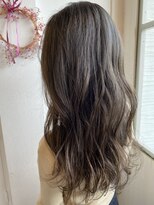 ヘアーエポック(hair epoque)&nbsp;パールアッシュベージュハイライトグラデーションカラー