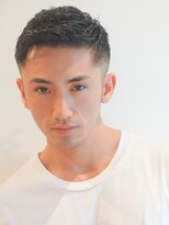 ダッド(DAD)&nbsp;Q7かき上げフェードカットスリークショートサイドグラデーション