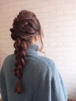 ヘアリゾートエーアイ 高田馬場店(hair resort Ai)&nbsp;20代30代40代マロンベージュ/Aラインボブ/かきあげ[高田馬場駅]
