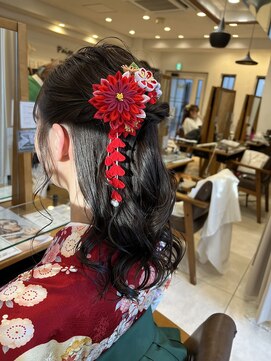 ペイジバイネオリーブ 吉祥寺店(Paige by Neolive) ハーフアップ