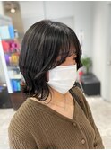 ダークトーン外ハネくびれ