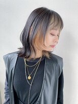 ヘアーアンドスパ フェリーチェ ミチ 野田屋町店(HAIR&SPA felice MICHI)&nbsp;【feliceMICHI島田和也】ブリーチインナーカラー