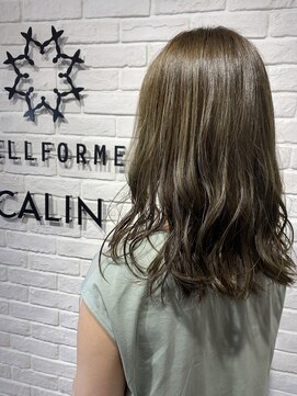 ヘア スパ ビューティー エールフォルム(HAIR SPA BEAUTY YELLFORME) 透明感オリーブベージュ