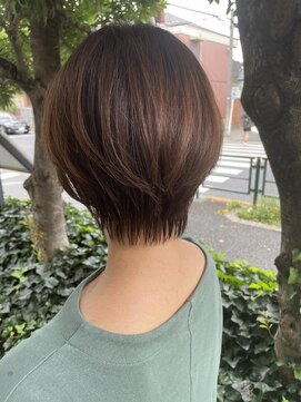 シェル 吉祥寺(shell) 大人かわいい30代40代50代_ショートボブ