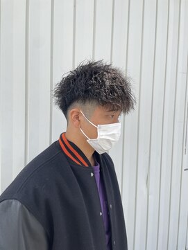 ステイジー(STAYG) vマッシュ波打ちツイストダウンバング