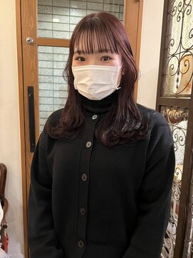 ロチカバイドールヘアー 心斎橋(Rotika by Doll hair) pink brown ◎