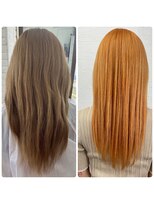 クラン ヘアーアンドスタジオ(CLAN hair & studio)&nbsp;#オレンジカラー