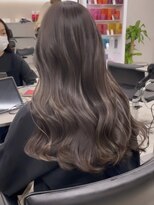 ジルブラン(JIL BLAN)&nbsp;ハイライトバレイヤージュダブルカラー20代30代40代グレージュ