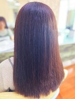 アークスヘアー&nbsp;20代30代40代髪質改善カラーショコラアッシュ艶感ロブヘアー