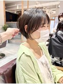 *滝田*イメチェン大成功♪似合わせ小顔ショートボブカット丸み
