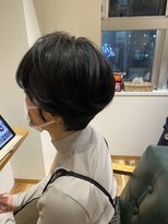 リッカ(ricca)&nbsp;【ふわっとショートヘア】【ダークグレーアッシュ】