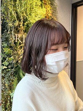 リサプラン(RISA plan) 大人女子のブラウンカラー《西新/百道浜》