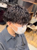 アーリー(Ali'i)&nbsp;波巻きスパイラル刈り上げツーブロックマッシュ