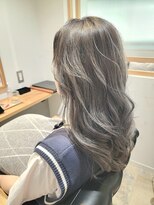 エニィ 池袋西口(Any) デザインカラー/レイヤーカット/ウェットヘア/オリーブベージュ