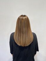 フレッシュサラダ エモーション(EMOTION)&nbsp;アッシュグレージュのバレイヤージュ