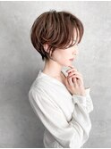 大人可愛いショートスタイル
