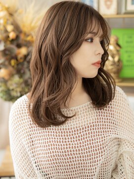 カバーヘア ブリス 北浦和(COVER HAIR bliss) 抜け感くびレイヤー韓国風ニュアンスパーマc5北浦和20代30代40代