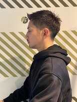 バーバーバー アカバネ(BARBER-BAR AKABANE) ワイルドなアップスタイル ソフトモヒカン/クルーカット#2