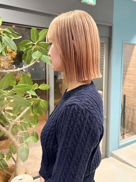 ノエ トトン(noe tton) 着物/メルティカラー/似合わせカット/ウェーブミディアム/名駅y2