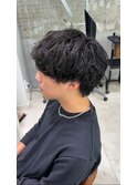緩めシャドウパーマ