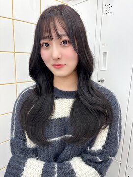 ガーランド(Girland) 【girland】暗め lavender gray 韓国風/レイヤーカット