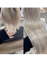 スタイル 横浜(STYLE)&nbsp;エクステ８０本シルバーロングエクステ//横浜ロングエクステ