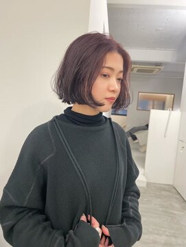 エンドリンク(endlink) 美髪ワイドバングバレイヤージュヘアカラーショート