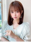 【NEW OPEN】小顔前髪あり後れ毛サイドバングメルティカラー