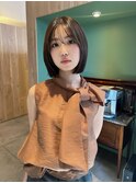 シースルー前髪とボブ！