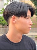 センターパートニュアンスパーマ韓国カルマパーマコンマヘア