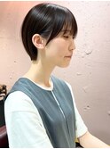 *滝田*20代30代40代似合わせ耳かけショートボブ小顔グレージュ