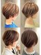 シェノン(CHAINON)の写真/【カット2500円～】《ショートヘアは“似合わせ×技術力”が鍵》あなたの魅力を最大限に引き出します！