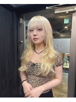 ボアップ 難波店(boappu)&nbsp;#プルエクステ#エクステ#ハイトーン#レイヤーカット