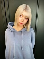 エル オオサカ 心斎橋店(L. OSAKA) ホワイト/エフェクトブリーチ_E18