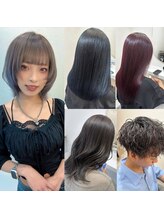 maria(@maria_bhel.south)レイヤーカット/ブリーチカラー/メンズ/ニュアンスパーマ　男女問わず大歓迎！