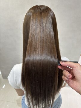 アース 越谷店(HAIR&MAKE EARTH) 髪質改善トリートメント×透明感カラー 越谷