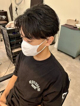 シーフ 千葉(Cyf) センターパート/毛流れ/メンズカット/千葉駅/関祐翔