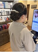 ヘアアレンジ　パーティヘア