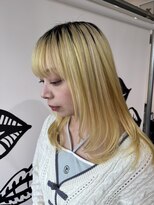 ファーム 大崎店(FAAM)&nbsp;根元伸ばし気味でもOK！イエローレイヤーカット