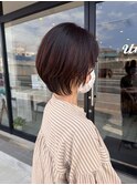 ショートボブスタイル