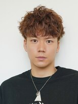 ログ(LOG)&nbsp;シャドウパーマ メンズショート 無造作スタイル