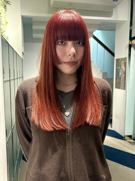 ラパンセノアール(LA PENSEE NOIR) 顔周りぷつっと×オレンジカラー