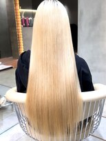 リール 銀座(R'EEL)&nbsp;ブリーチ縮毛矯正/縮毛矯正/髪質改善/前髪/顔まわり