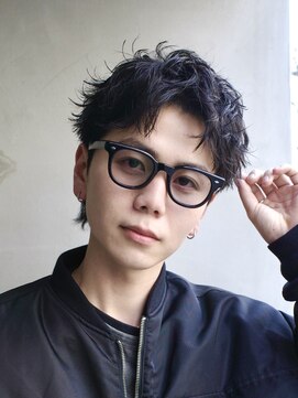 アンサー 渋谷(ANSWER) ルーズショートスパイキーショート短髪ツーブロック