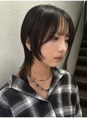 ウルフカット /ショートウルフ/黒髪 /カット /顔周りカット