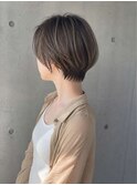 ワンホンレイヤー/ミルクティーブロンド/ダークブルー/立川