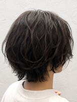 フッタ(Futta)&nbsp;新宿ショートウルフレイヤー×ニュアンスパーマ